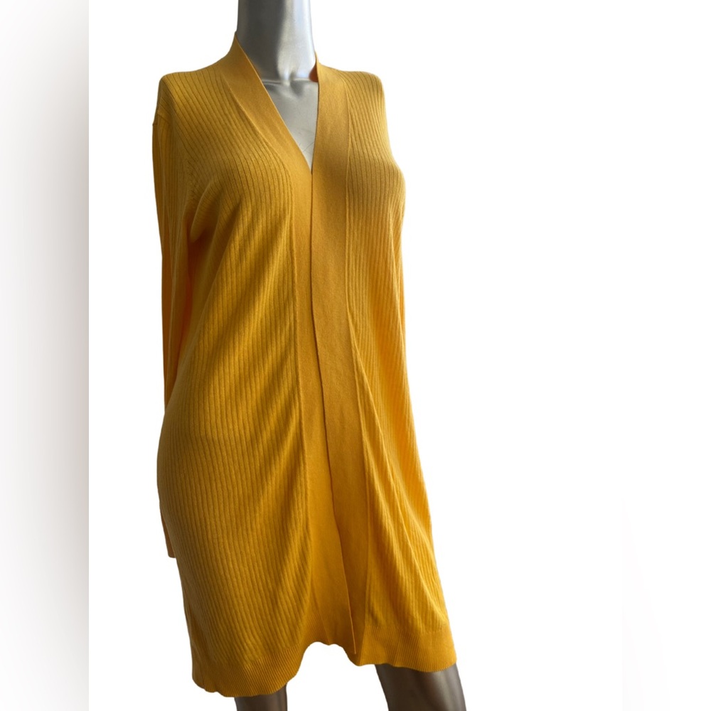 Brand New Loft long sleeve, open front Cardigan . Size Medium.  Honey Yellow.